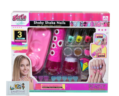 ست ناخن با خشکن / آرایشی